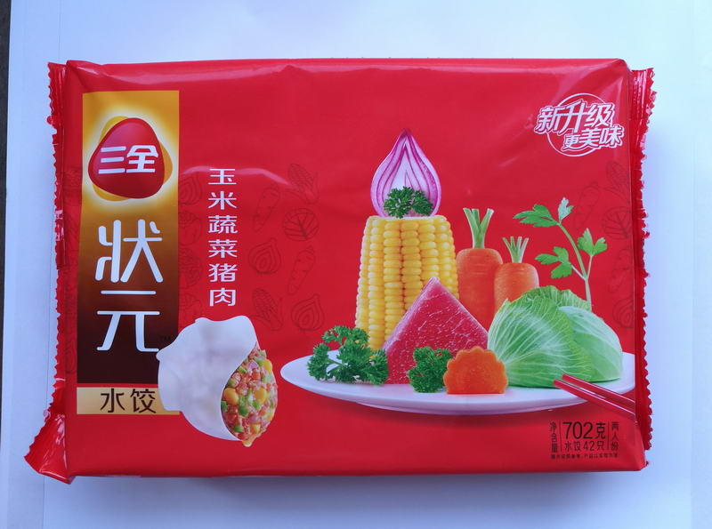 玉米蔬菜豬肉水餃